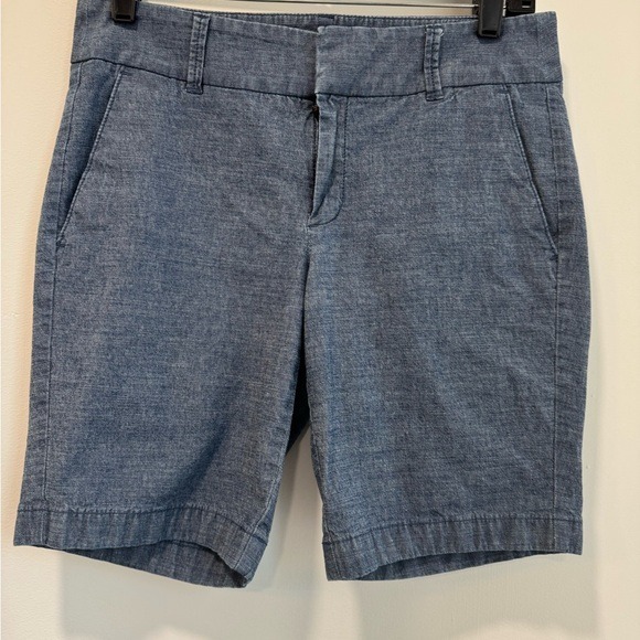 Frankie Denim Shorts Chambray Blue Casual Everyday Shorts, size 4‎ - Picture 5 of 5
